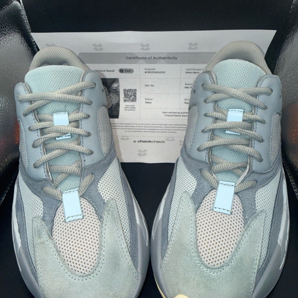 Size 6.5 - adidas Yeezy Boost 700 V1 Inertia, EG7597, Clean, No Box, Great Cond